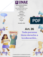 Derecho A La Educación