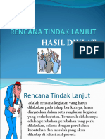 Rencana Tindak Lanjut