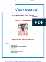 61 11th Maths Unit 8 Study Materials English Medium