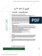 Atlox™ 4913 Graft Comb' Copolymer - Dispersant For Aqueous Suspension Concentrates - PDF - Emulsion - Suspension (Chemistry)