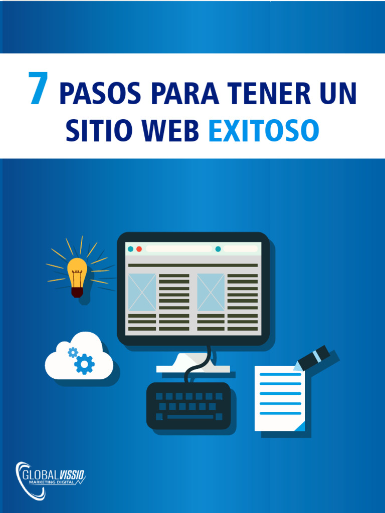 7 Pasos para un Sitio Web Exitoso | PDF | Posicionamiento en buscadores ...