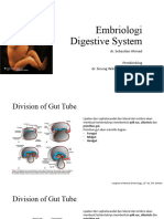 Embriologi Digestive System