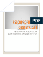 Psicoprofilaxis Obstétrica. 1