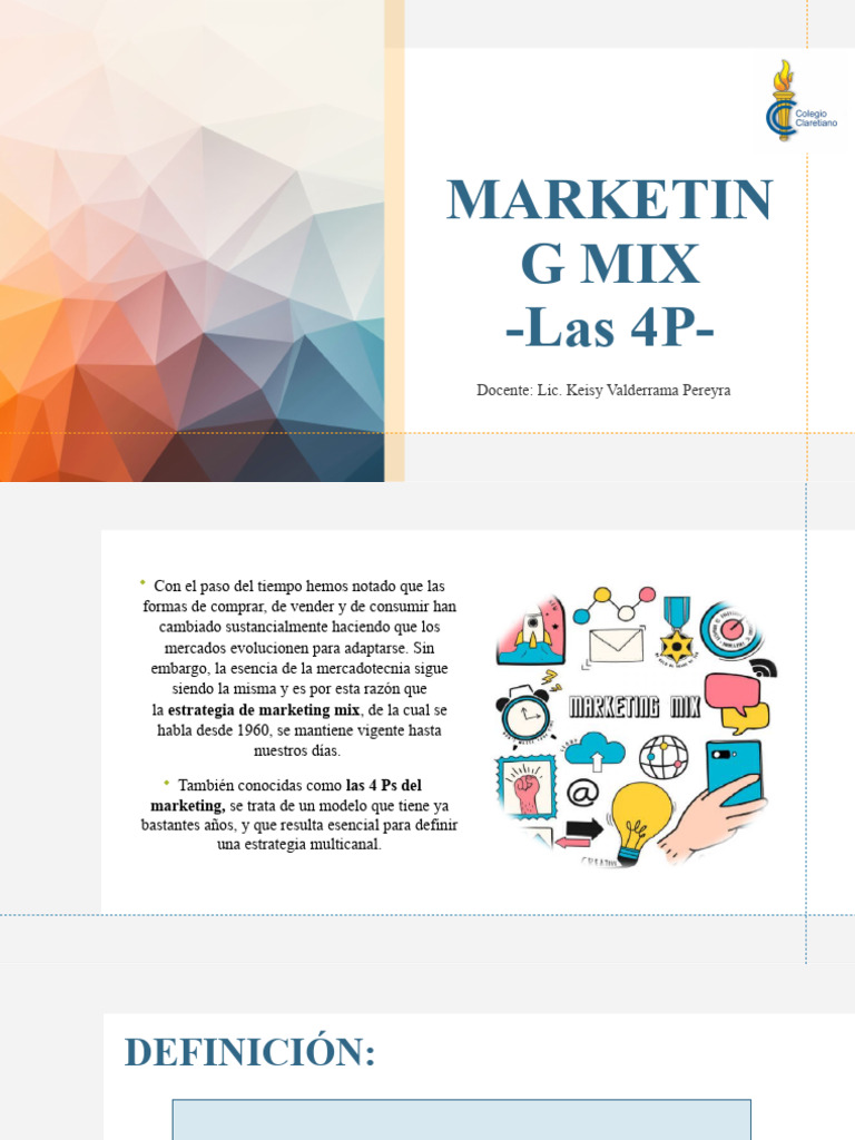 Estrategia de Marketing Mix: Las 4P | PDF | Marketing | Producto (Negocio)