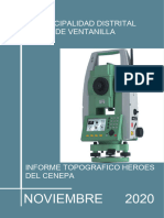 Informe Topografico Heroes Del Cenepa