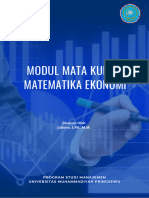 Modul Matematika Ekonomi 2021-2022