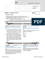 Actividad 2 Cuadernillos Módulo 5 - Matemática 2°año