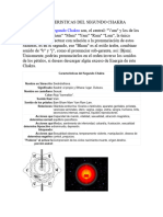 Caracteristicas Del Segundo Chakra