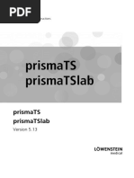 prismaTS prismaTSlab User Manual EN 68086