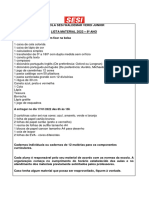 Lista Material 8º Ef 2022