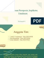 Rangkuman Presuposisi, Implikatur, Entailment.