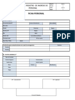 Ficha de Contratacion