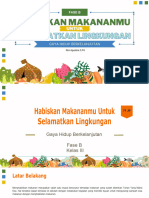 Modul Projek - Habiskan Makananmu Untuk Selamatkan Lingkungan - Fase B