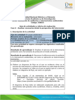 Guía de Actividades y Rúbrica de Evaluación - Unidad 3 - Fase 6 - Analiza Escenarios de Interventoría