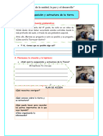 Actividad de Aprendizaje Cyt Jueves 06 de Julio Composición de La Tierra