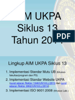 06 - Materi Refreshing Dan Sosialisasi AIM UKPA Siklus 13