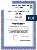 Contoh Ijazah 2023