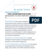 Report On Solid Waste B181061 - 103815