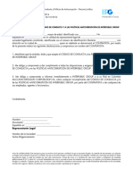 Persona Juridica Aceptacion Politicas, Anexo A y B SPP 310, Tratamiento de Datos y Conflicto de Intereses