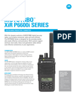 Xir P6600i Series Datasheet