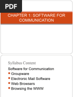 Chapter 1 - Software For Communication