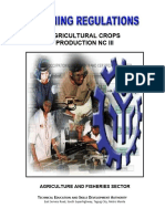Agricultural Crops Production NC Iii: Agriculture and Fisheries Sector