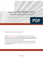 Norma ISO 14001 Versión 2015 Cambios y Actividades