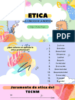 Etica en El Ejercicio de La Profesion