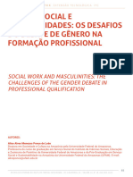 Servico Social e Masculinidades