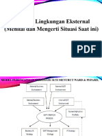 PSSI Pertemuan 8 - Analisis Lingkungan Eksternal