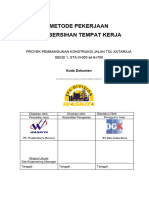 Metode Pekerjaan Pembersihan Tempat Kerja