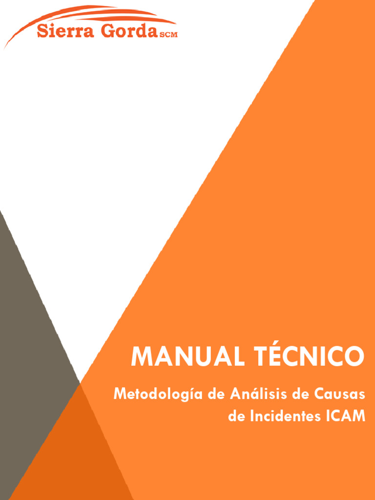 Manual Metodología de Análisis de Causas de Incidentes ICAM | PDF ...