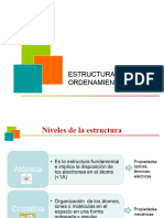 Jalgongo - Clase 6. Estructura y Ordenamiento Atómico