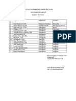 Jadwal Kombel Kalangsari Iii