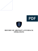 History of Aircraft Anti Hijack Operations