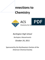 Connections To Chemistry: Burlington High School