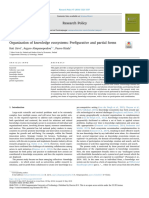 Organization of Knowledge Ecosystems Prefigurative and Partial Forms 2018 Rital