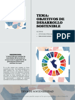 Objetivos de Desarrollo Sostenible