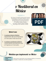 Proyecto Neoliberal en Mexico