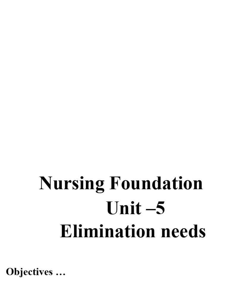 Urine Elimination Needs in Nursing | PDF | Urinary Incontinence | Urine