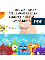 Modul Ajar Mata Pelajaran Bahasa Indonesia Kelas 1