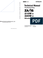 ZX210W-3 Technical Manual (Troubleshooting)