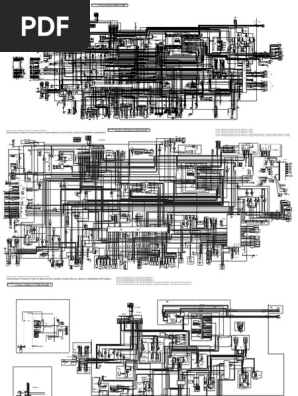 ZAXIS Electrical Circuit Diagrams | PDF | Manufactured Goods