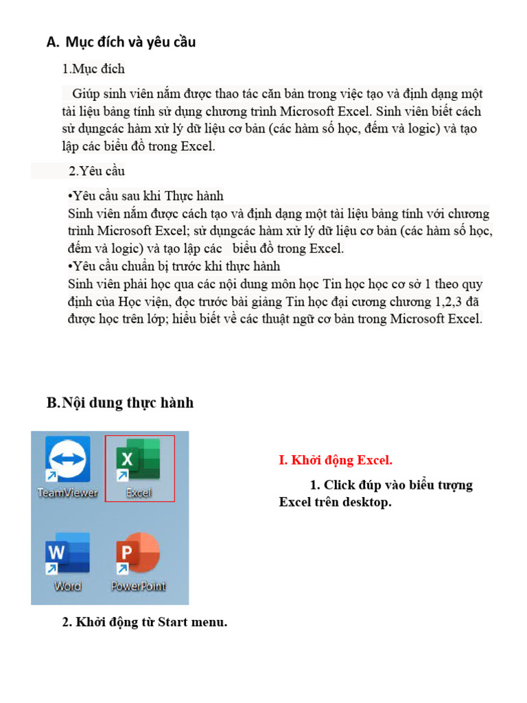 Bai Tap Excel | PDF