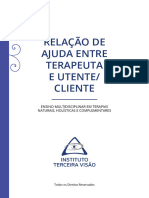 Relação de Ajuda Terapeuta e Utente-Cliente