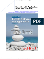 Discrete Mathematics With Applications 4th Edition Epp Test Bank