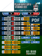 Match Schedule November-December