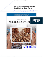 Principles of Microeconomics 8th Edition Mankiw Test Bank