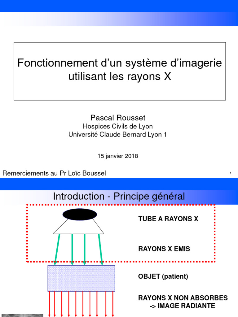 Système d'imagerie par rayons X expliqué PDF Tube électronique — free download