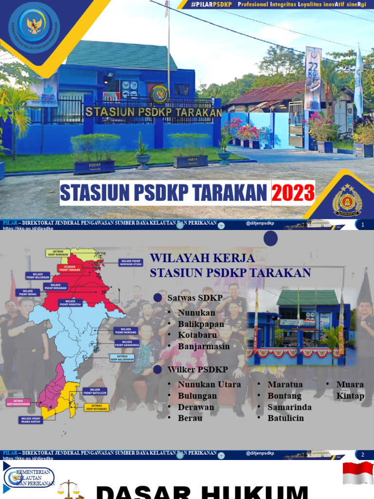 Pengawasan PSDKP Tarakan 2023 | PDF